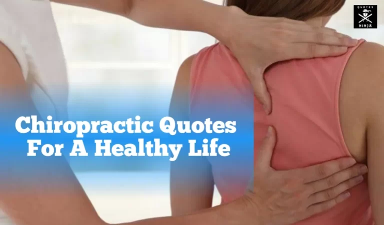 Chiropractic Quotes