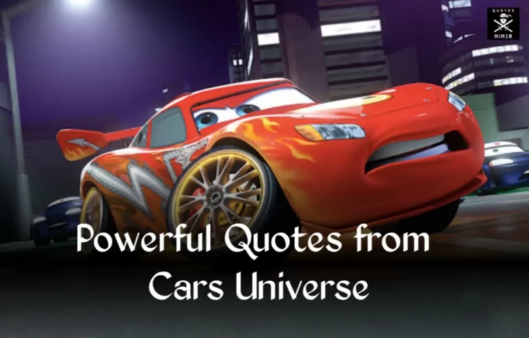 Quotes from Cars