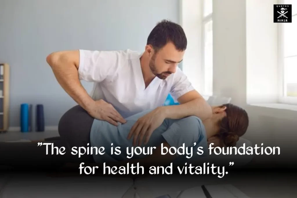 Quote from Chiropractic