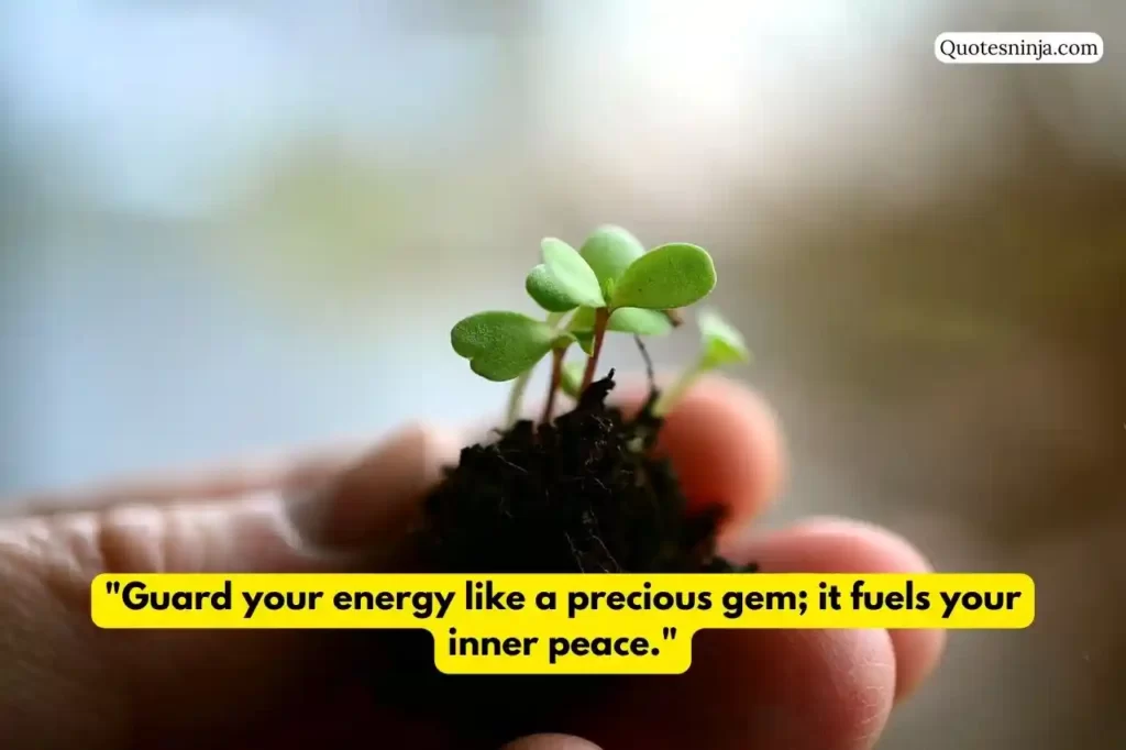 Energy Protect Your Peace Quotes