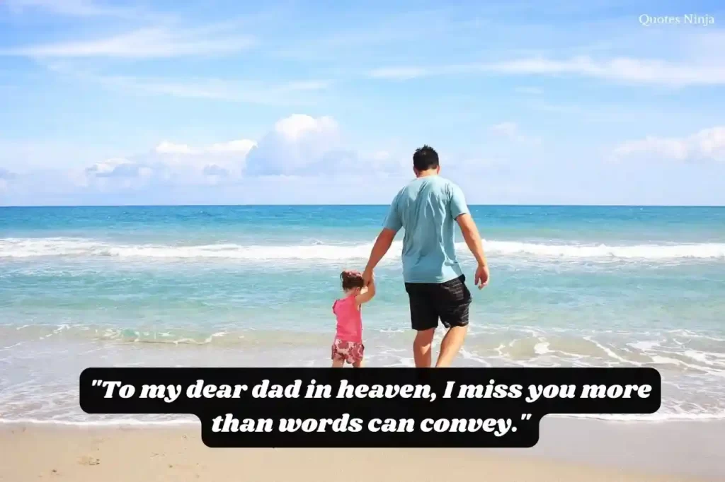 Missing Dad Quotes In English