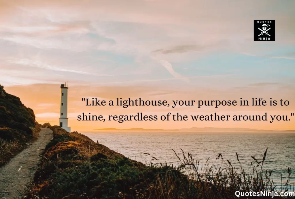quotes on lighthouse