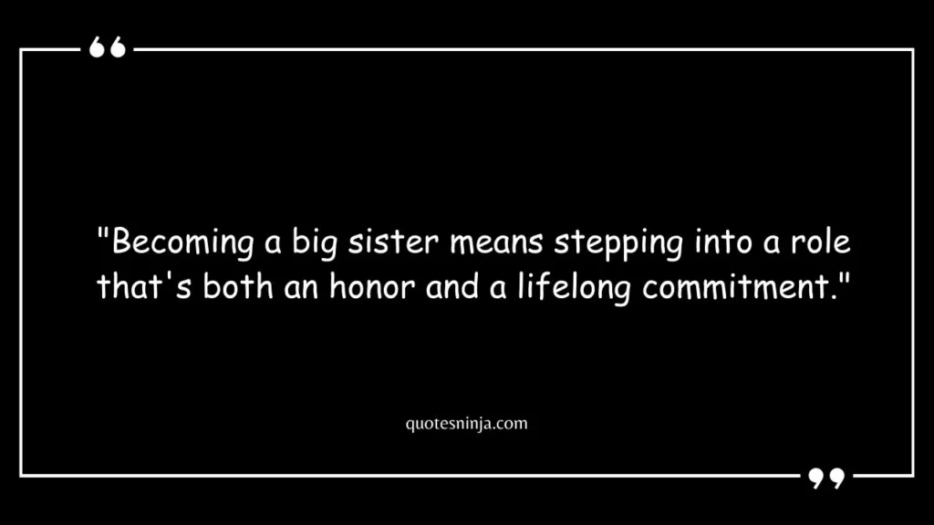 Becoming A Big Sister Quotes