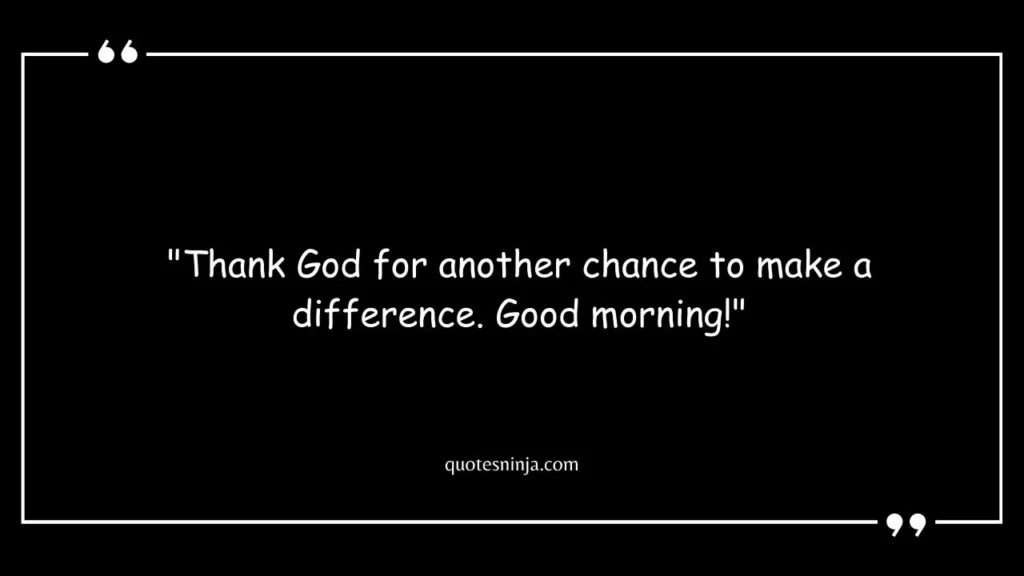 Good Morning God Quotes Images