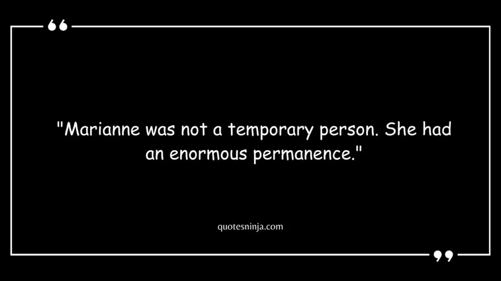 Marianne Normal People Quotes