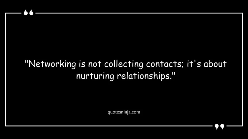 Networking Quotes Business