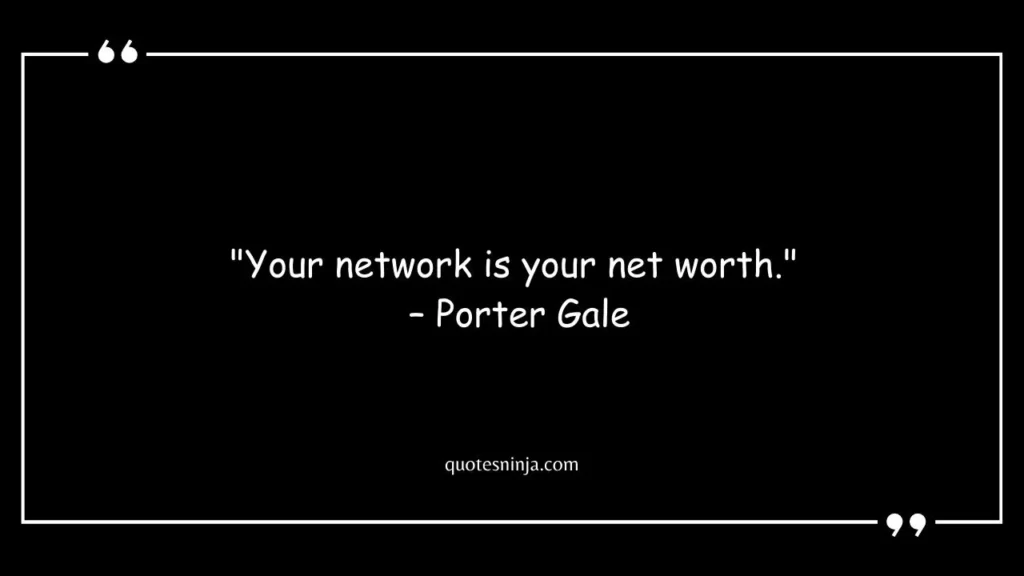 Networking Quotes For Business