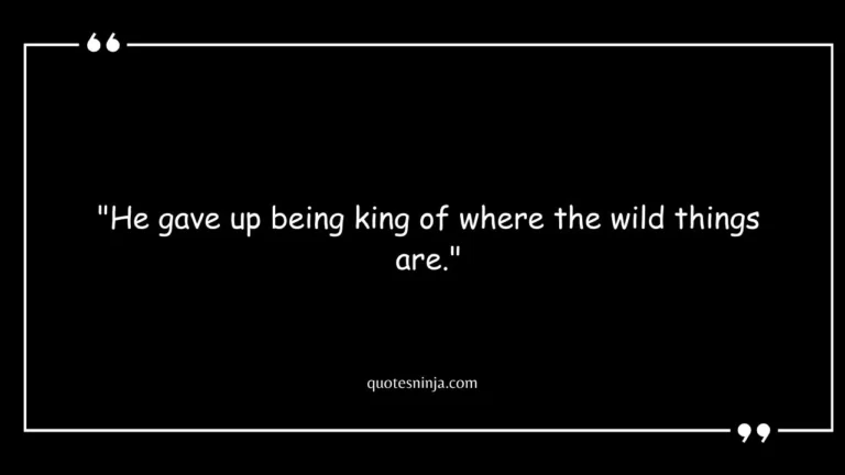 Where The Wild Things Are Quotes