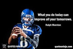 Quote of the day : Rugby Player