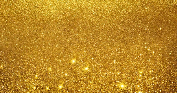 Gold glitter texture