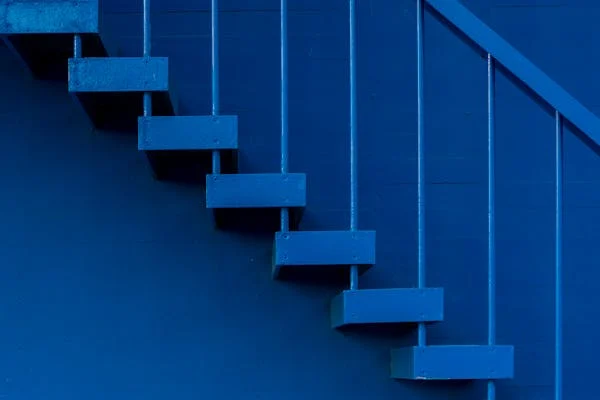 The best way to predict: Blue Color Stairs