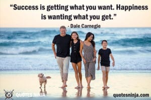 Sigma Quotes / Quotes Ninja: Family enjoying on beach.