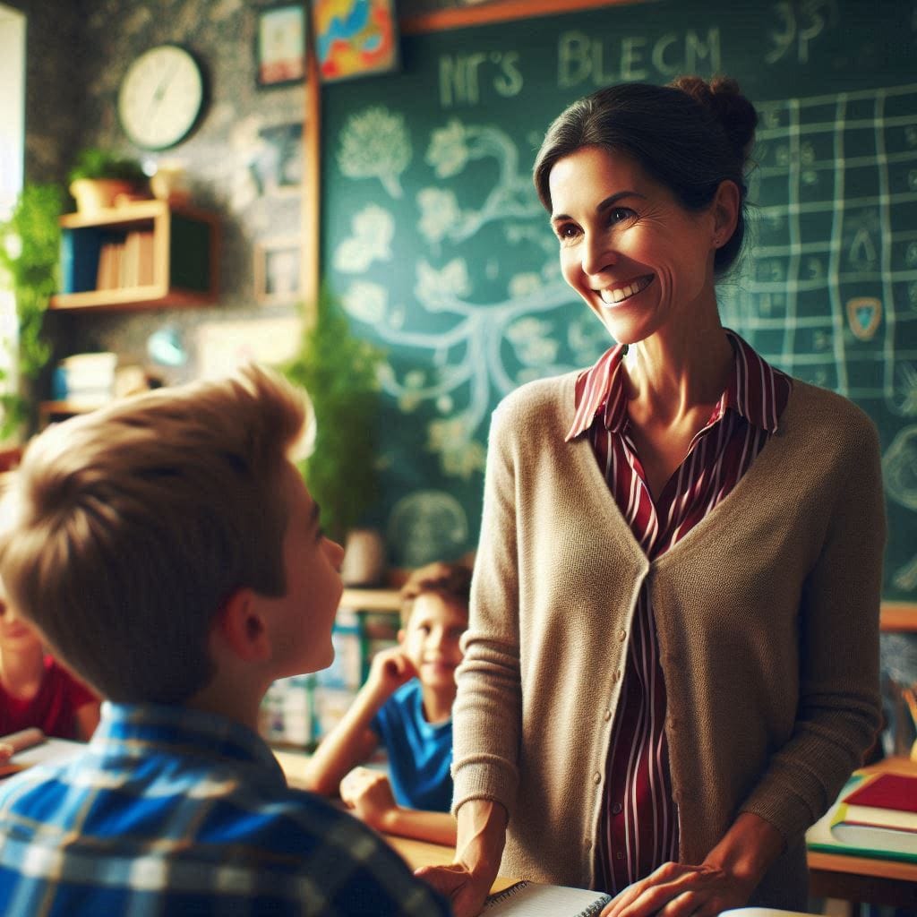 He who opens a school door: Mrs. Williams, a warm and encouraging teacher