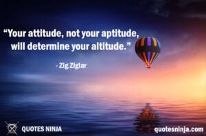 Sigma Quotes / Quotes Ninja: Hot air balloon in the Sky