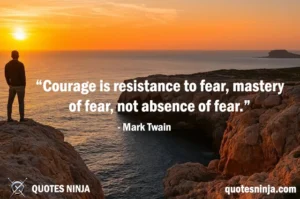 Man standing on cliff and looking towards ocean