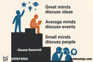 Comparison among small mind, average mind and great mind