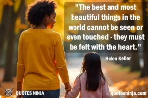 Mother and daughter talking walk