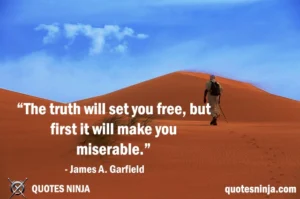 Lonely man in desert