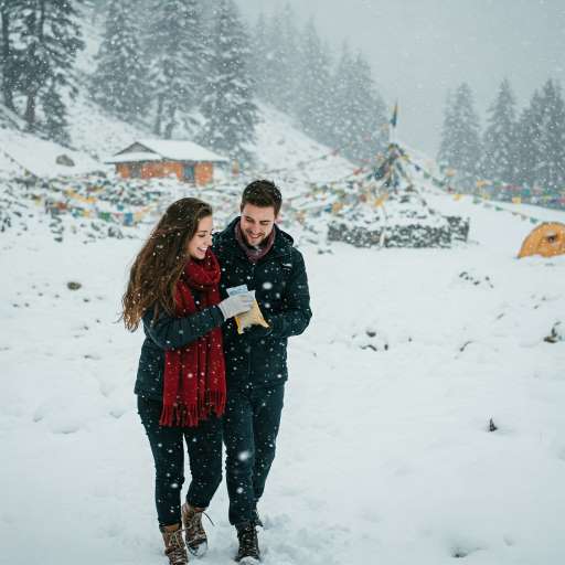 Love is not about how many days: The couple trekking side by side