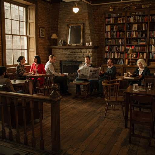 Great minds discuss ideas: Lemuel’s Bookstore – The Three Tables