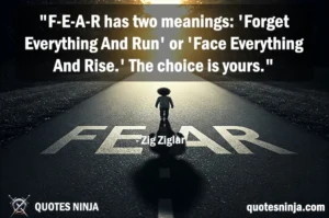 A small person walking confidently toward the light