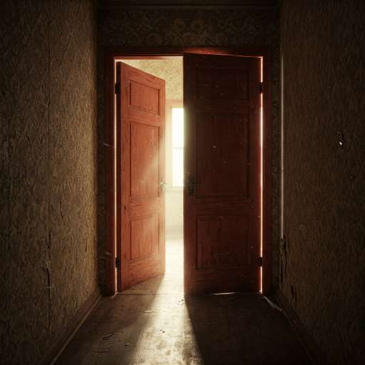Now the red door is fully open
