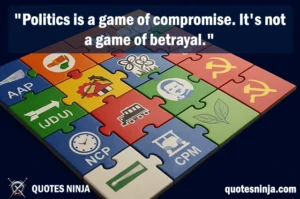 Political symbol on Jigsaw puzzle