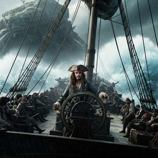 The problem is not the problem: The Black Pearl battles a violent magical storm