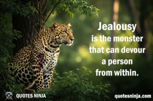 Injured Leopard sitting on a forest tree