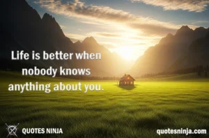 A lonely house in the mountain