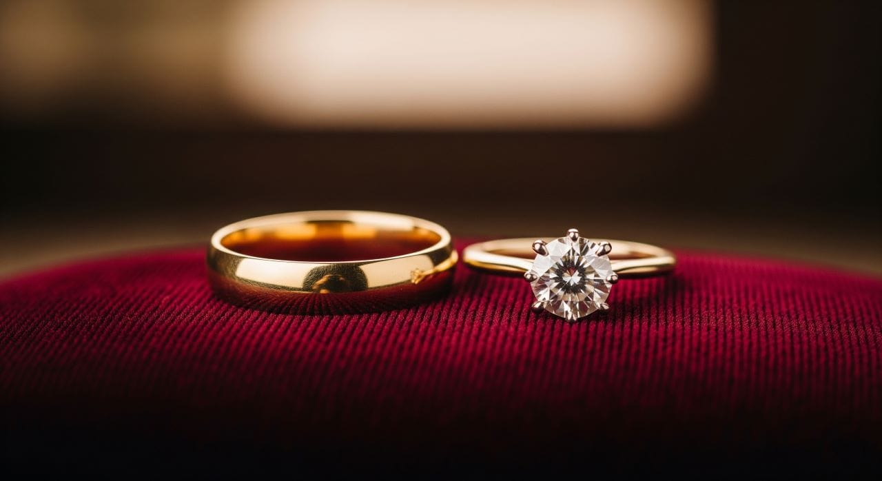 Golden Ring Vs Diamond Ring