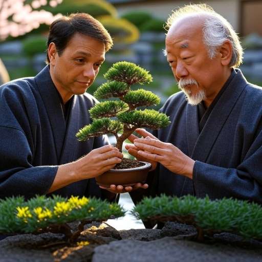 Miyagi’s handed over bonsai tree to Daniel