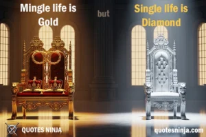 A golden throne and a diamond throne