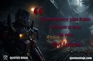 Optimus Prime in the ark