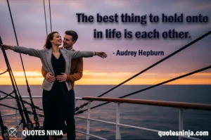romantic couple on cruise ship at sunset, woman with arms outstretched, man hugging her from behind, a classic Titanic pose