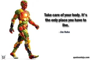 A symbolic image of man consist of fruits and vegetables