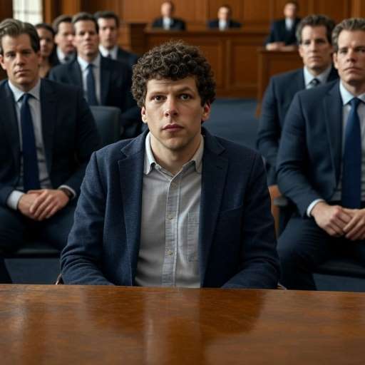 Mark Zuckerberg sitting at a table with his legal team in a courtroom