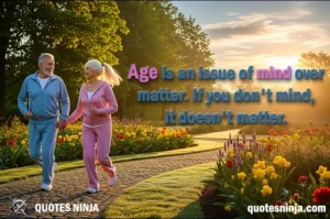 A couple is jogging during dawn