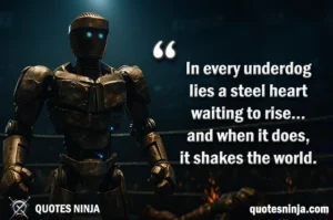 Atom Standing In The Ring