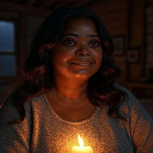 It doesn't matter what the question is: Woman Appearing Inside the Shack