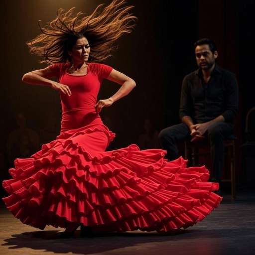 Abhay Deol watches Flamenco Performance