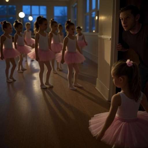 A bird sitting on a tree is never afraid: Billy watching dance of group of girls