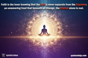 A yogi sitting in the lotus posture, centered within a radiant, glowing mandala.