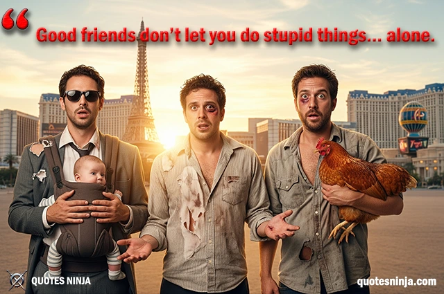 Three friend in Las- Vegas