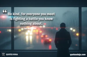 A man watching outside from office's window