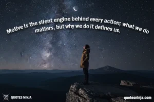 A girl stand at the edge of cliff during star night