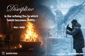 Blacksmith workshop vs man carving eagle statue