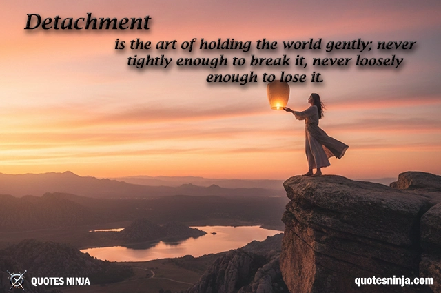 A Girl Standing on a Cliff, Releasing a Lantern